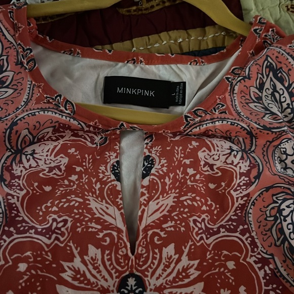 Mink pink large sleeveless Dress - Picture 2 of 3